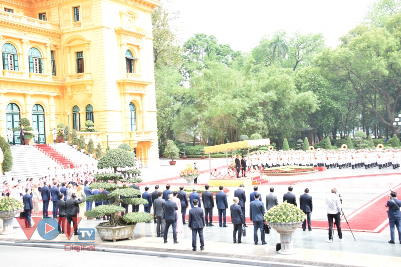 Thủ tướng Phạm Minh Chính chủ trì lễ đón Thủ tướng Đại Công quốc Luxembourg - Ảnh 4.