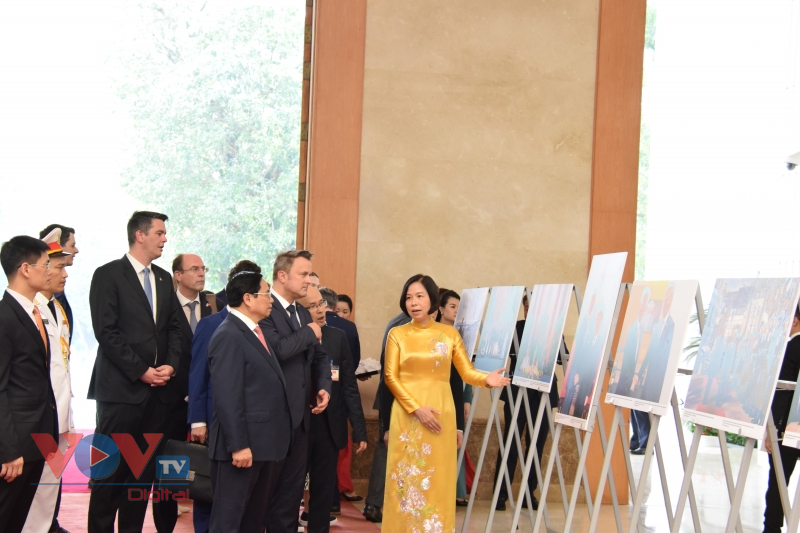 Thủ tướng Phạm Minh Chính chủ trì lễ đón Thủ tướng Đại Công quốc Luxembourg - Ảnh 12.