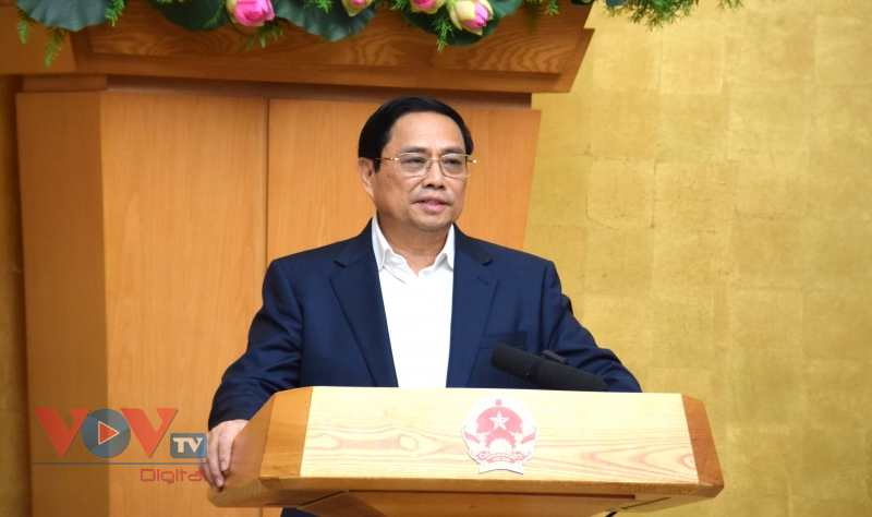 Thủ tướng Chính phủ Phạm Minh Chính chủ trì phiên họp Chính phủ thường kỳ tháng 4 và 4 tháng đầu năm 2023 - Ảnh 1.