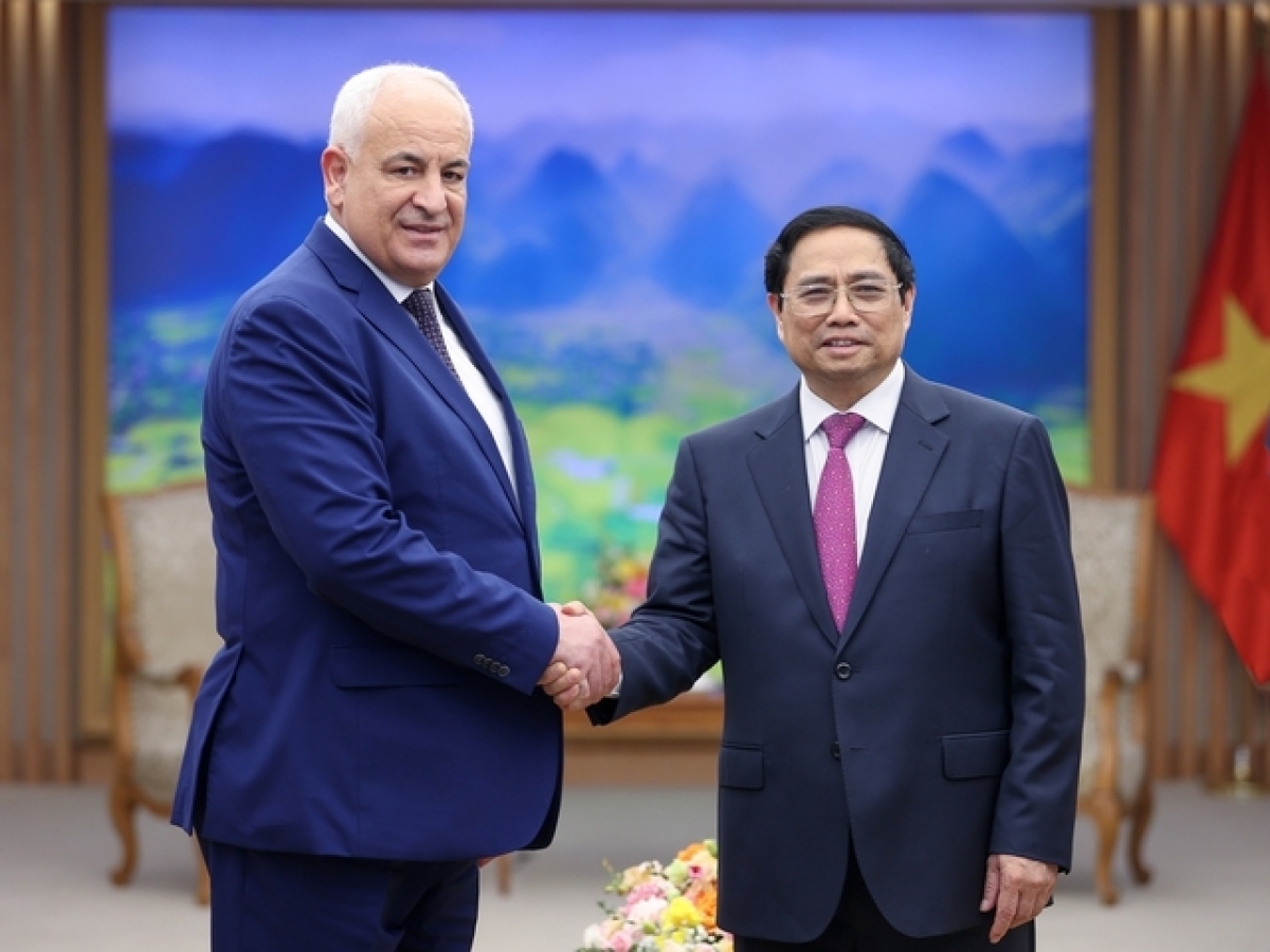 Thủ tướng Phạm Minh Chính tiếp Bộ trưởng Bộ Nội vụ Palestine - Ảnh 2.
