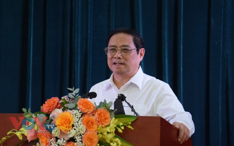Thủ tướng Phạm Minh Chính làm việc với Ban Thường vụ và đại biểu Hội Nhà báo Việt Nam - Ảnh 1.