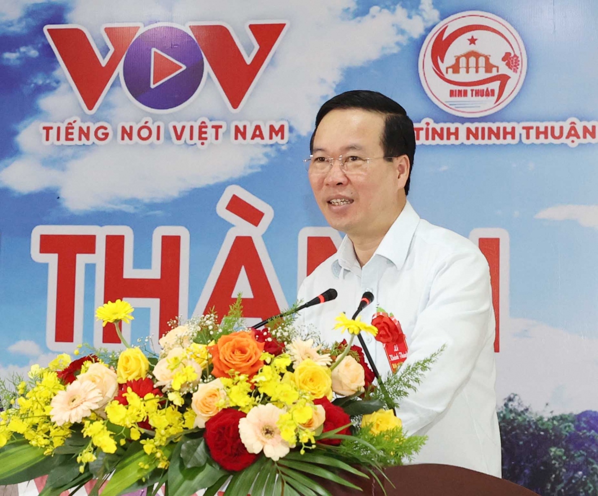 Chủ tịch nước dự Lễ khánh thành Đài phát sóng Nam Trung bộ, Đài TNVN - Ảnh 3.