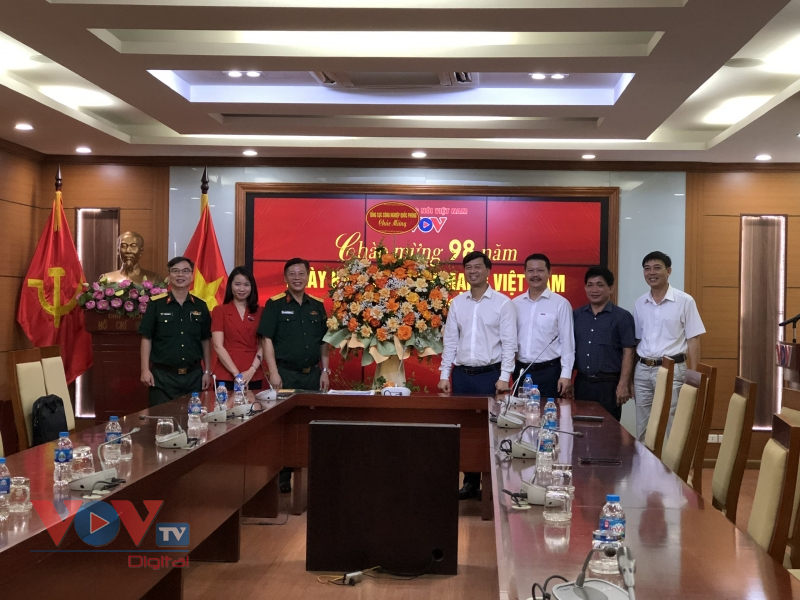 Các đoàn đến thăm, chúc mừng Đài TNVN ngày Nhà báo Việt Nam - Ảnh 9.