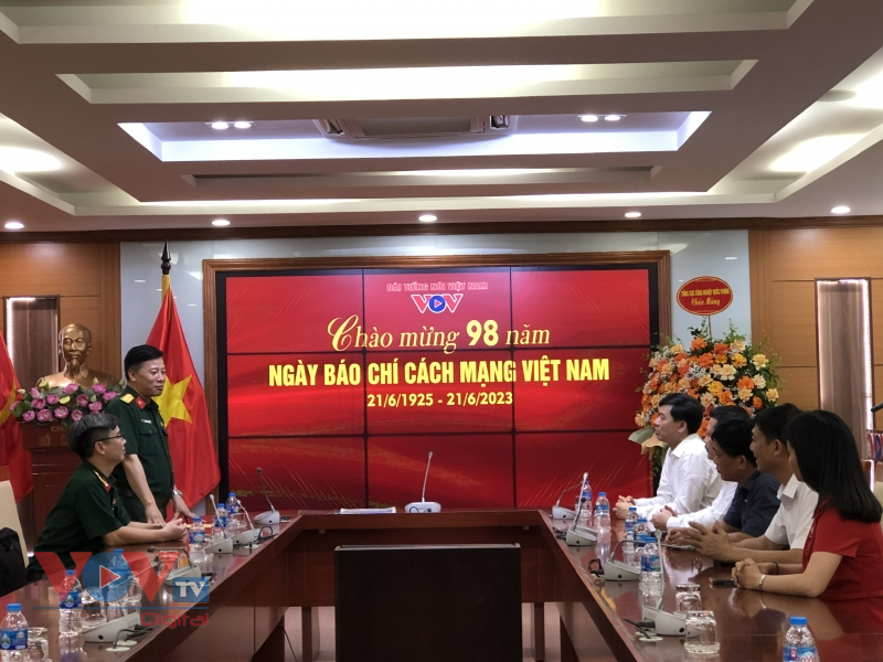 Các đoàn đến thăm, chúc mừng Đài TNVN ngày Nhà báo Việt Nam - Ảnh 10.