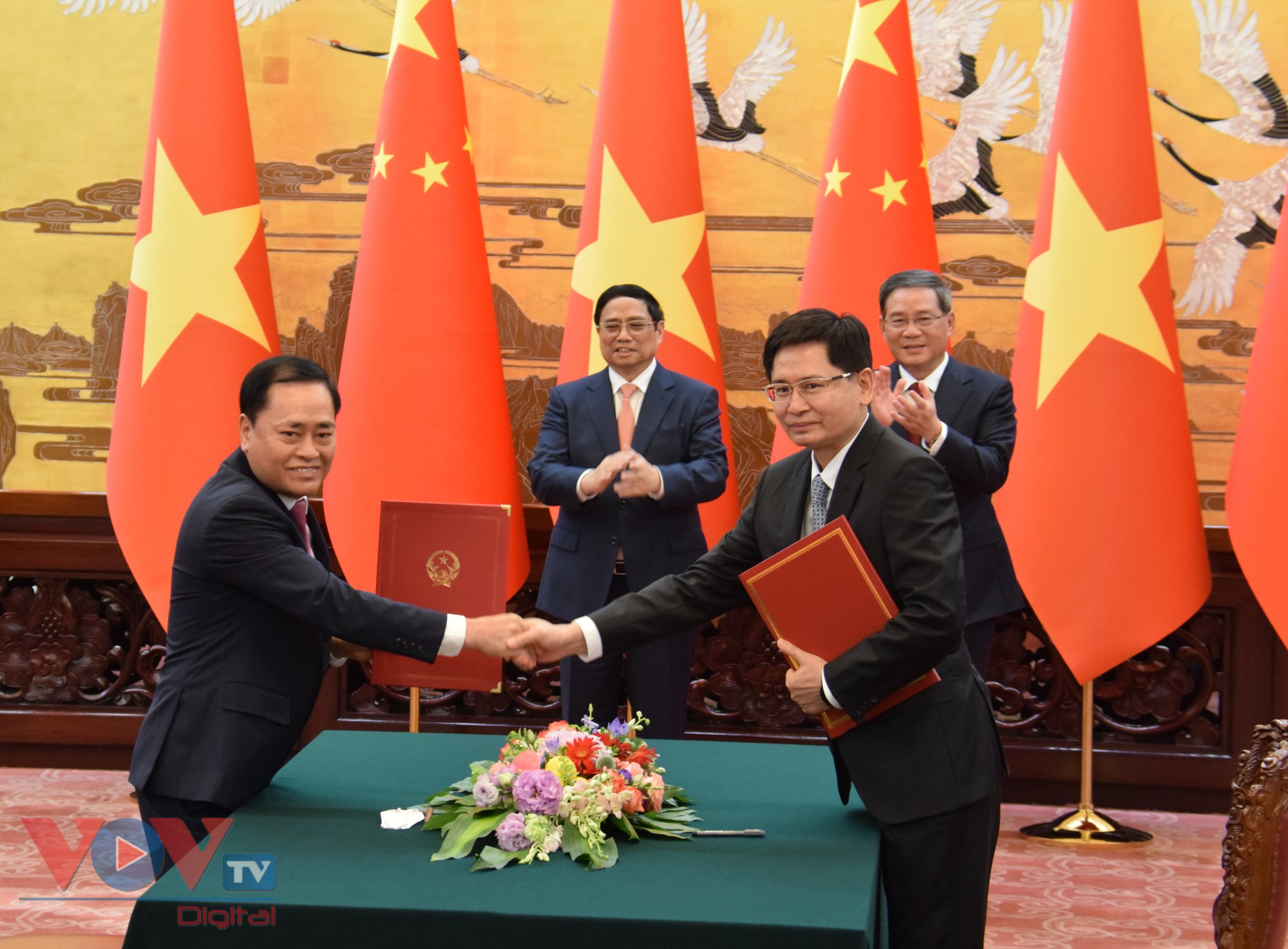Thủ tướng Chính phủ Phạm Minh Chính hội đàm với Thủ tướng Quốc vụ viện Trung Quốc Lý Cường - Ảnh 5.