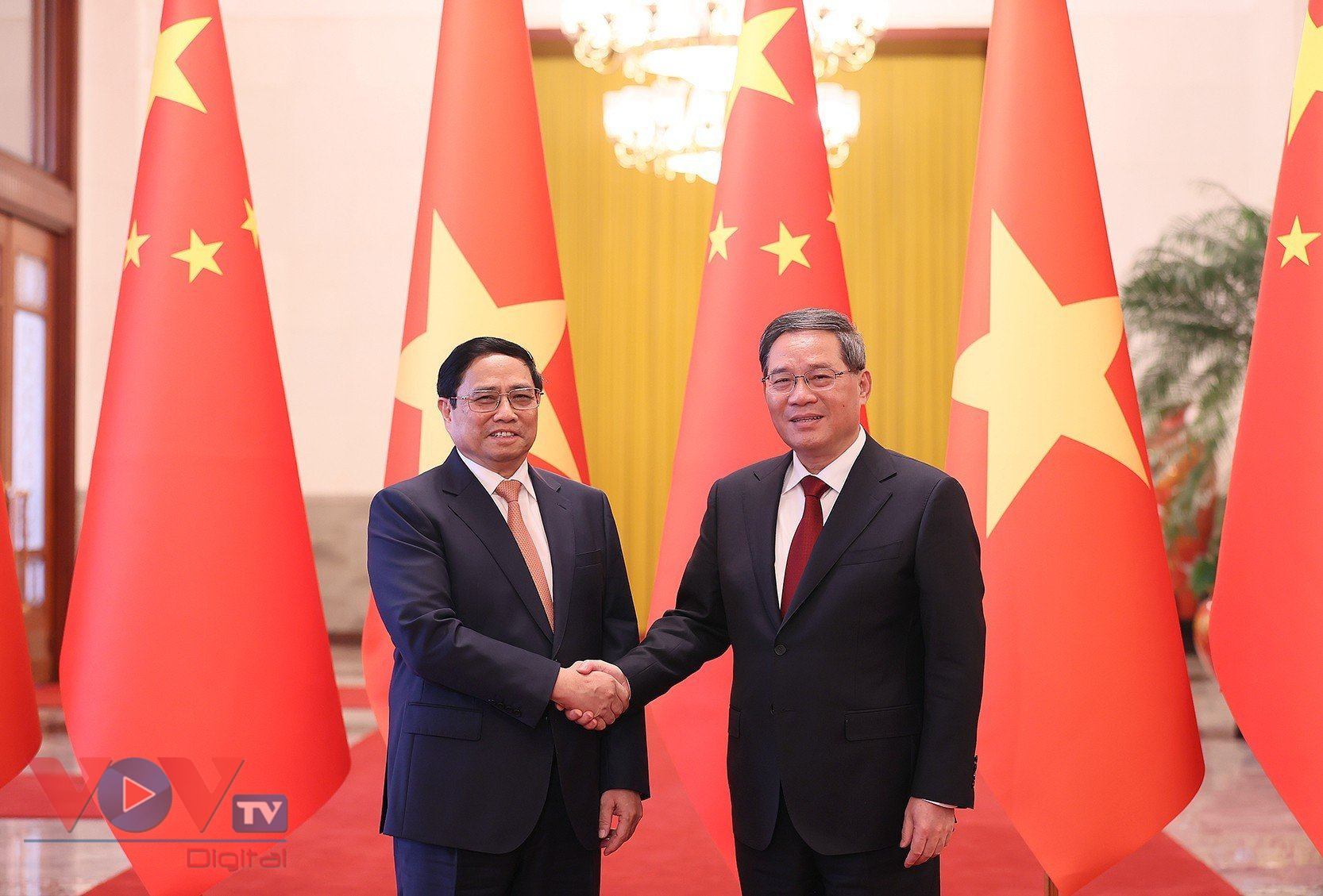Thủ tướng Chính phủ Phạm Minh Chính hội đàm với Thủ tướng Quốc vụ viện Trung Quốc Lý Cường - Ảnh 6.