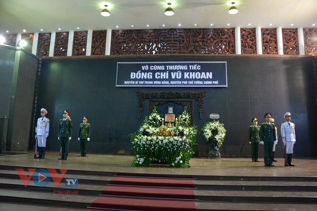 Lễ viếng nguyên Phó Thủ tướng Chính phủ Vũ Khoan - Ảnh 2.