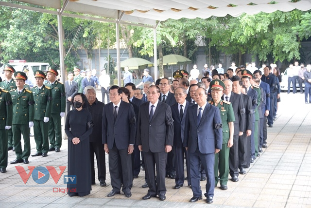 Lễ viếng nguyên Phó Thủ tướng Chính phủ Vũ Khoan - Ảnh 7.