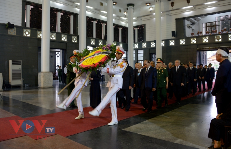 Lễ viếng nguyên Phó Thủ tướng Chính phủ Vũ Khoan - Ảnh 8.