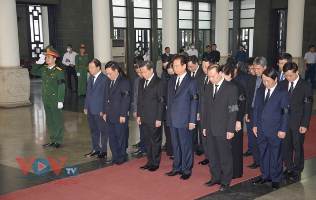 Lễ viếng nguyên Phó Thủ tướng Chính phủ Vũ Khoan - Ảnh 12.