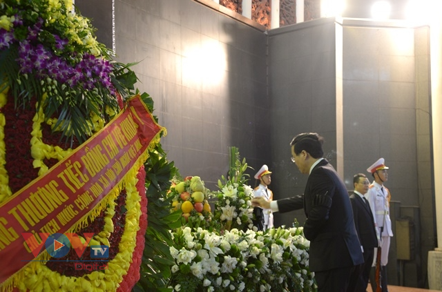 Lễ viếng nguyên Phó Thủ tướng Chính phủ Vũ Khoan - Ảnh 16.