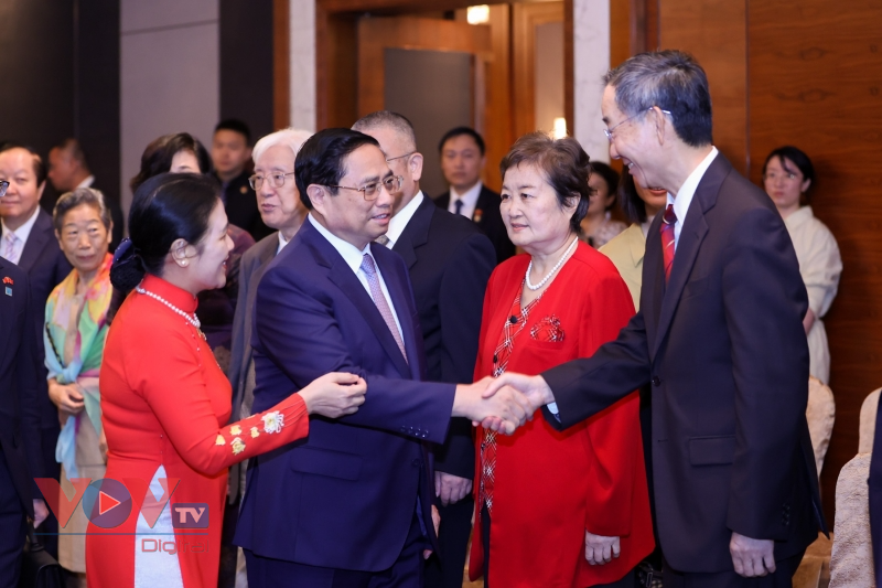 Thủ tướng Phạm Minh Chính tiếp các nhân sĩ hữu nghị Trung Quốc - Ảnh 3.