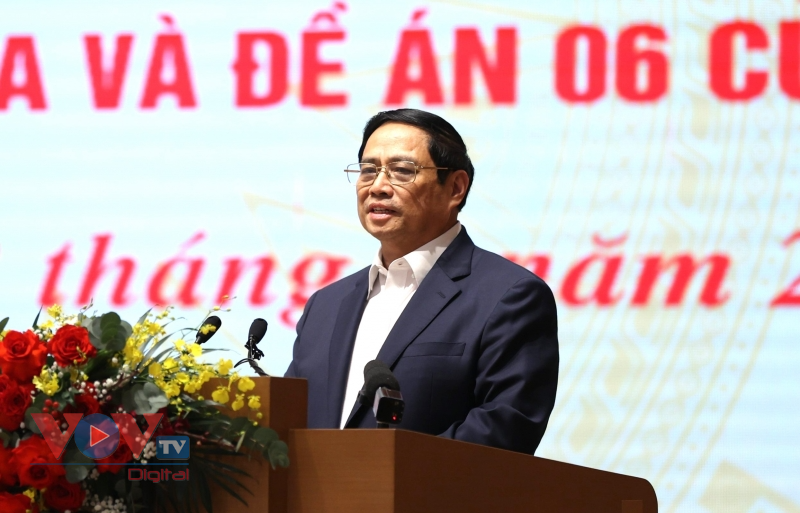 Thủ tướng Phạm Minh Chính chủ trì Phiên họp lần thứ 6 của Ủy ban Quốc gia về chuyển đổi số và Hội nghị sơ kết 6 tháng đầu năm - Ảnh 1.