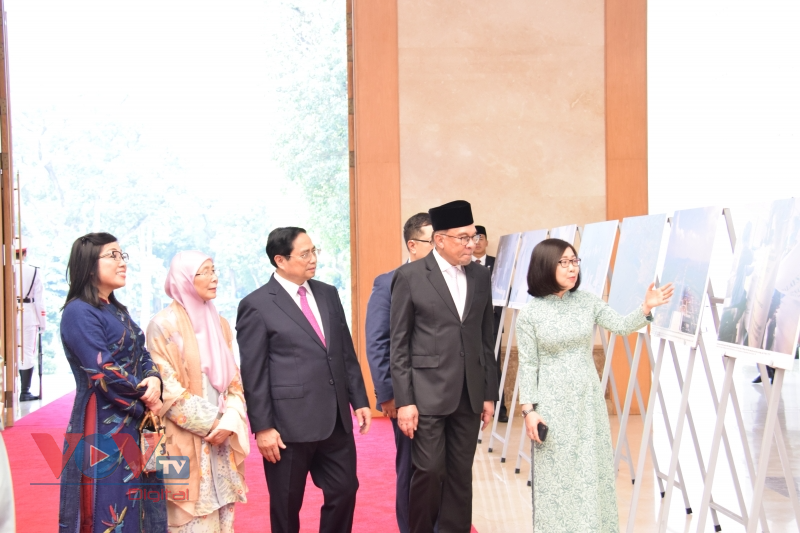 Thủ tướng Chính phủ Phạm Minh Chính đón và Hội đàm với Thủ tướng Malaysia Anwar Ibrahim - Ảnh 6.