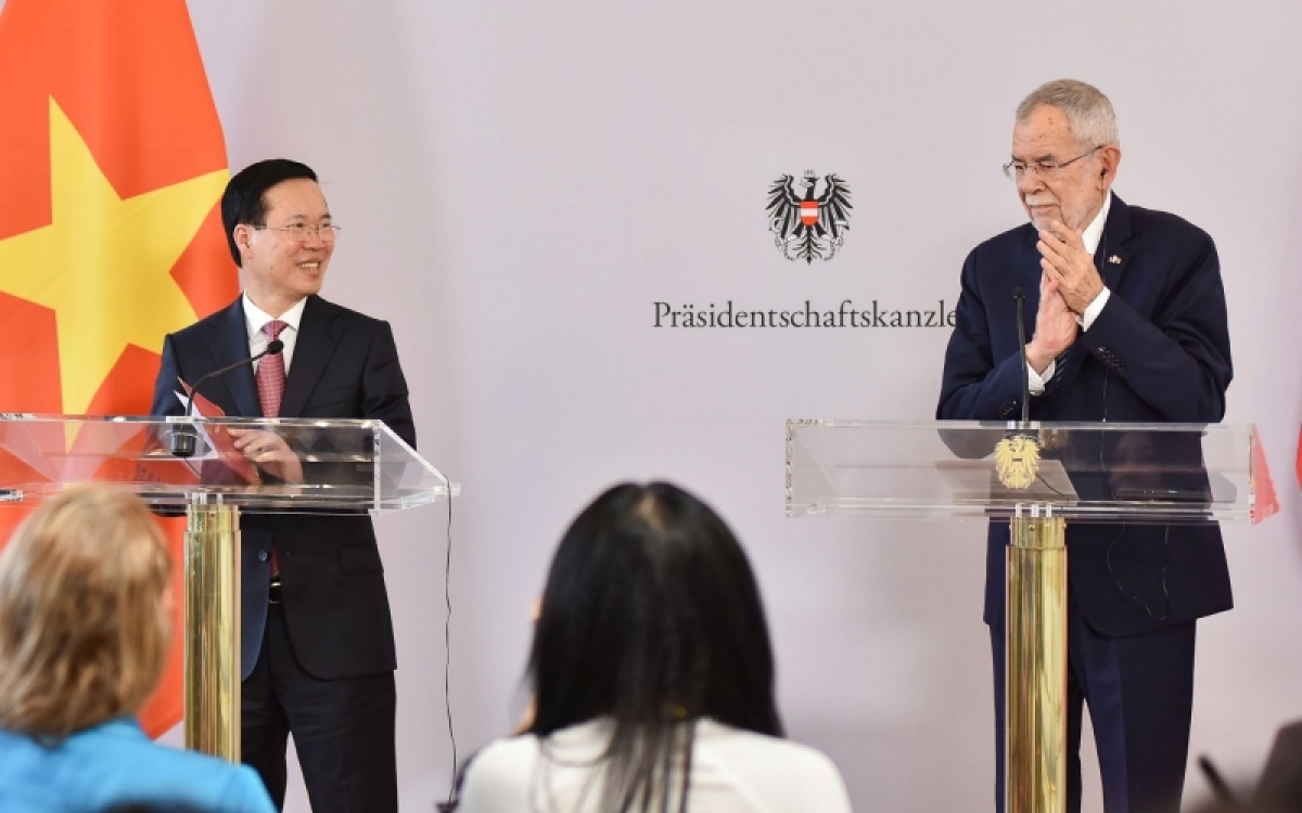Toàn cảnh chuyến thăm chính thức Cộng hòa Áo của Chủ tịch nước Võ Văn Thưởng - Ảnh 7.