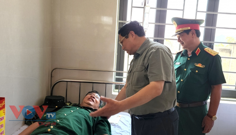 Thủ tướng Phạm Minh Chính thăm Trung tâm Điều dưỡng Thương binh Nho Quan Ninh Bình - Ảnh 6.