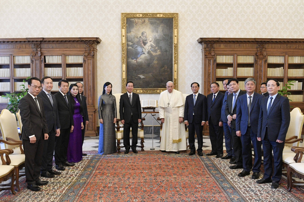 Toàn cảnh chuyến thăm Cộng hòa Italy và Tòa thánh Vatican của Chủ tịch nước - Ảnh 15.