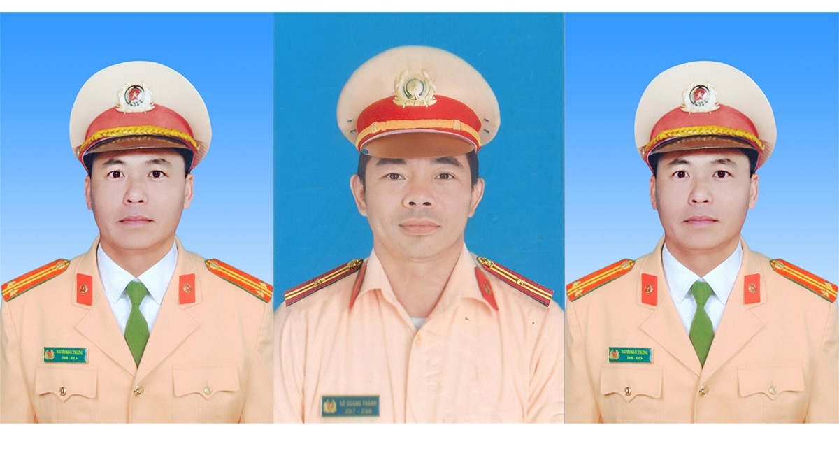 Truy thăng cấp bậc hàm đối với 3 công an hy sinh tại Lâm Đồng - Ảnh 1.