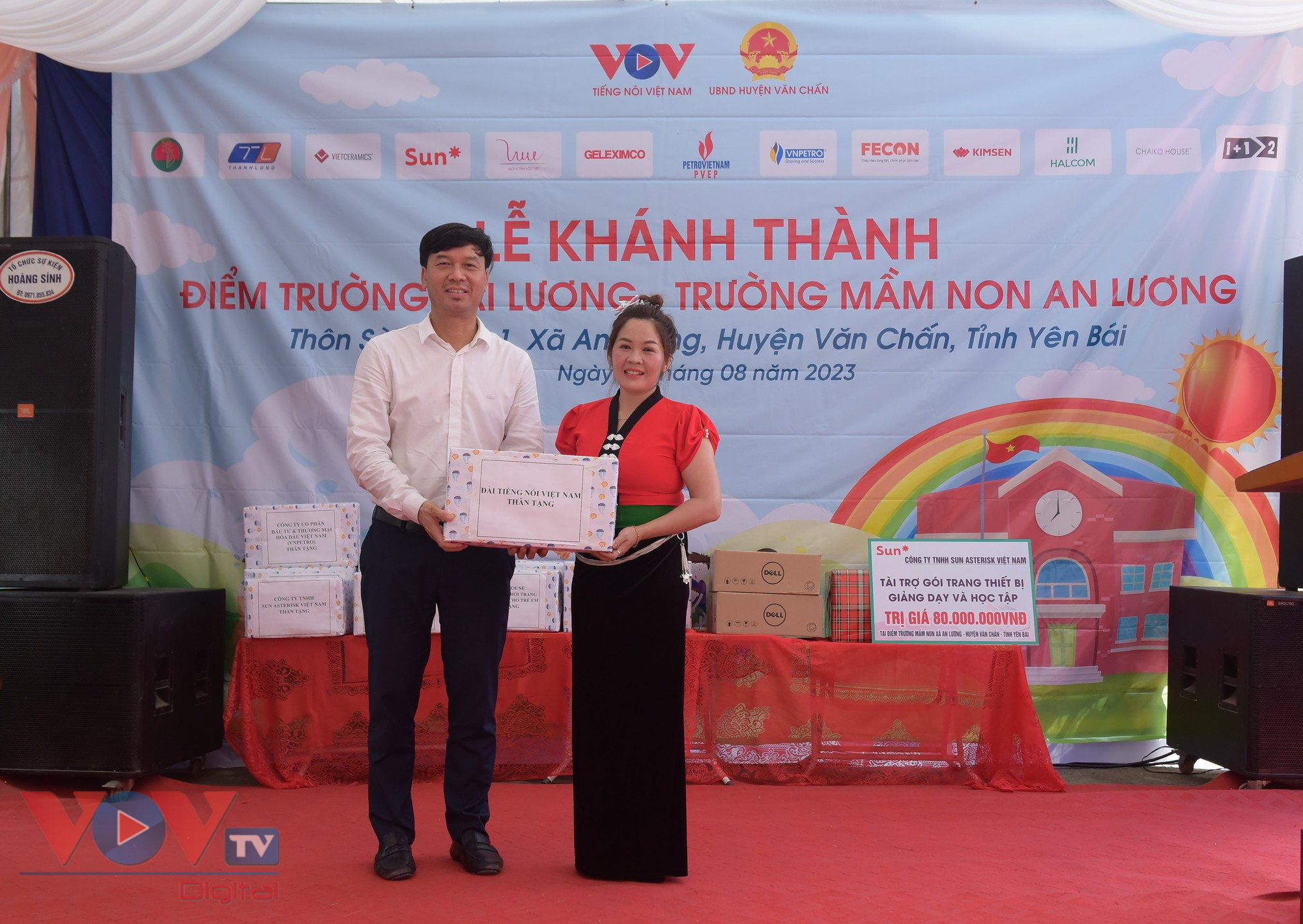 VOV khánh thành điểm trường Sài Lương, huyện Văn Chấn, Yên Bái - Ảnh 3.