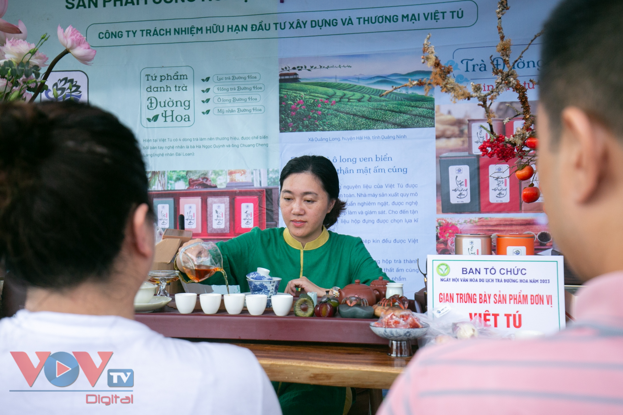 Quảng Ninh: Tưng bừng cuộc thi hái chè tại ngày hội văn hóa du lịch trà Đường Hoa - Ảnh 2.