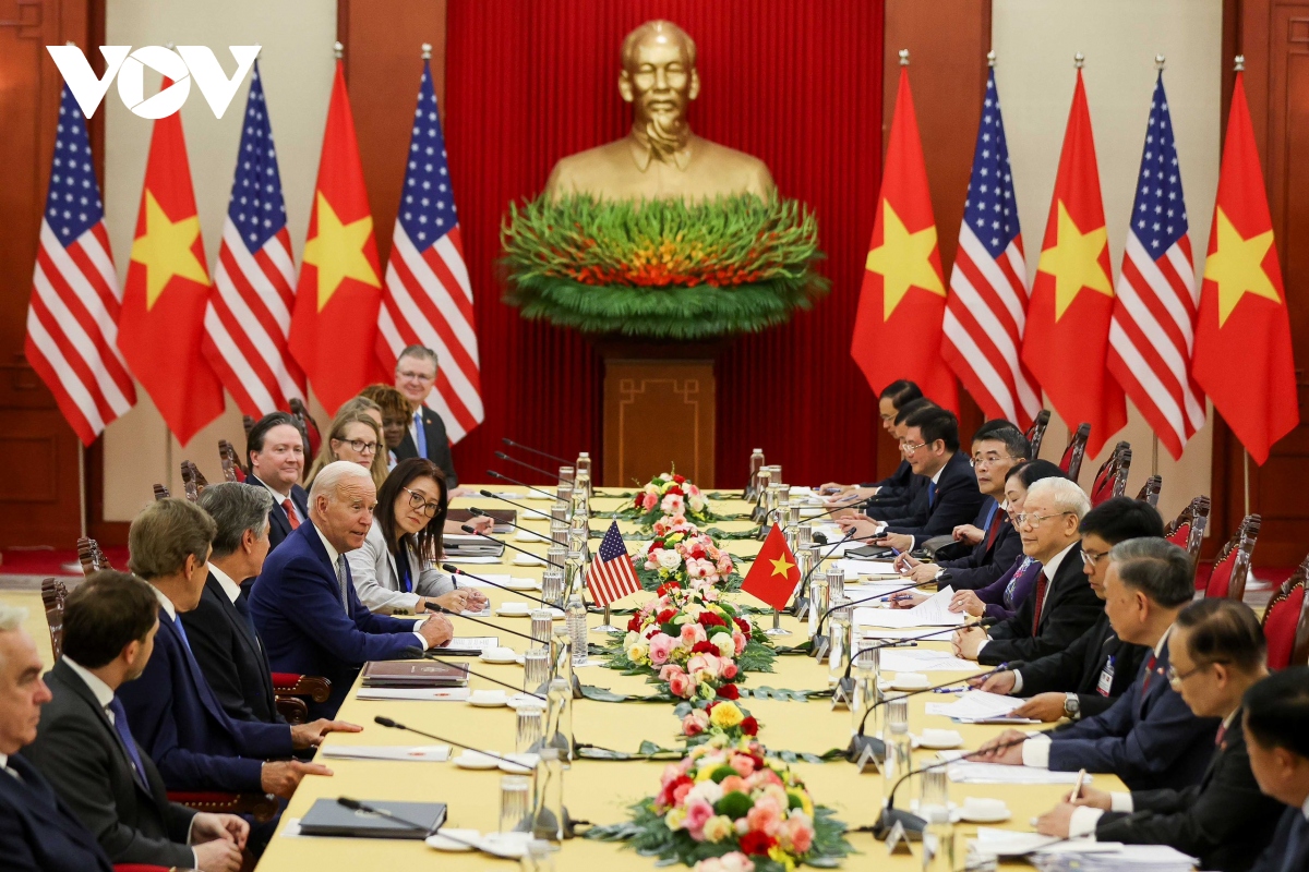 Việt Nam và Hoa Kỳ nhất trí nâng cấp quan hệ lên Đối tác chiến lược Toàn diện - Ảnh 1.