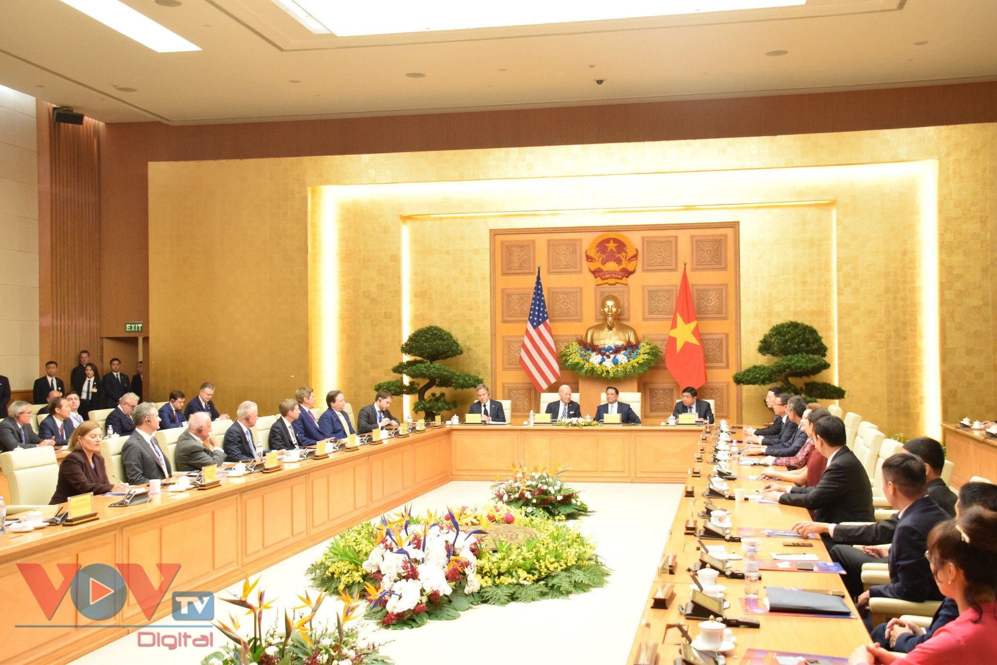 Thủ tướng Phạm Minh Chính hội kiến Tổng thống Hoa Kỳ Joe Biden  - Ảnh 2.