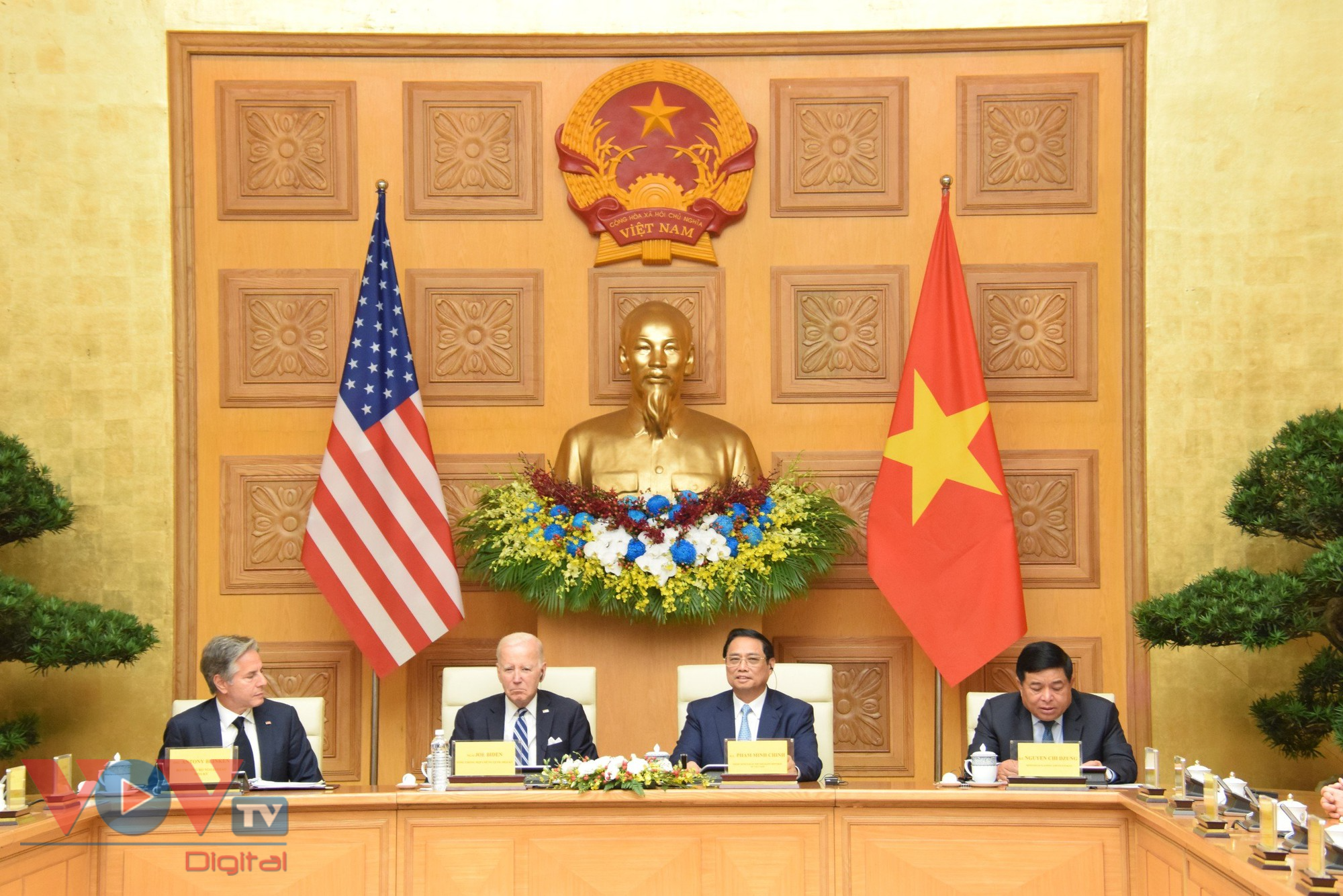 Thủ tướng Phạm Minh Chính hội kiến Tổng thống Hoa Kỳ Joe Biden  - Ảnh 3.