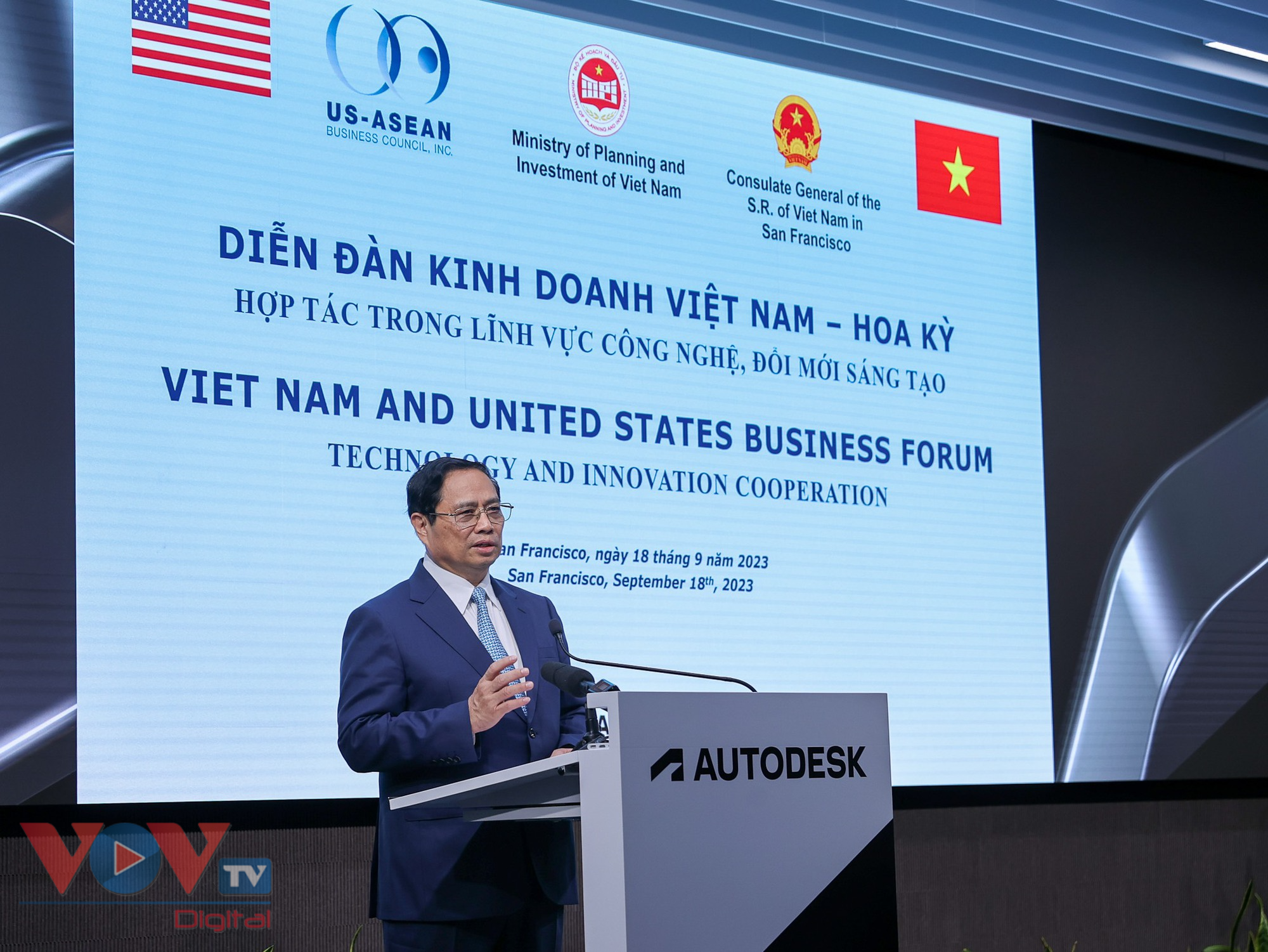 Thủ tướng Phạm Minh Chính dự Diễn đàn kinh doanh Việt Nam – Hoa Kỳ - Ảnh 1.