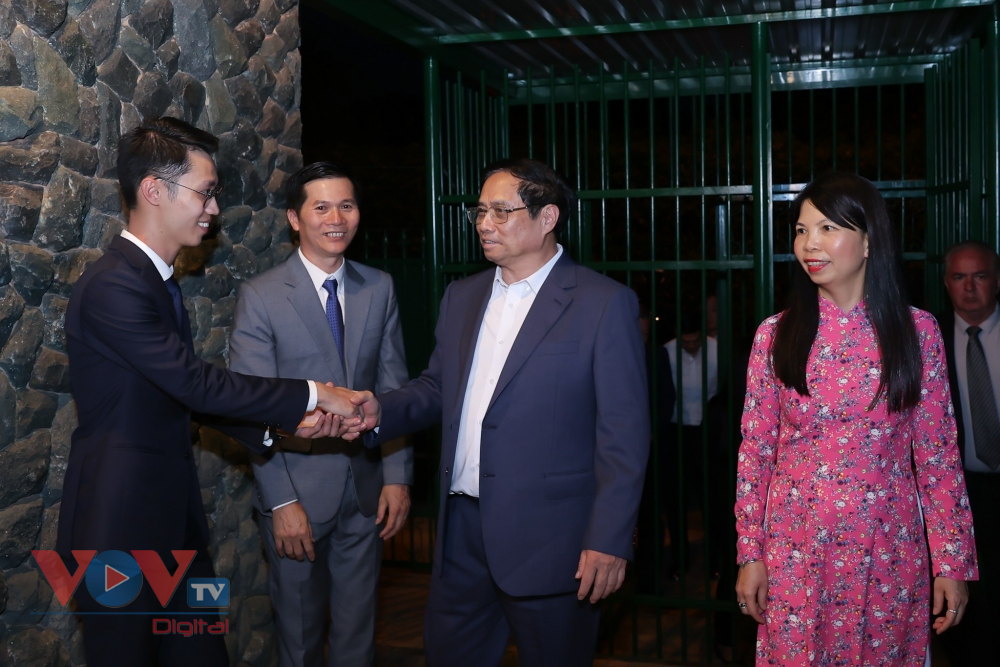 Thủ tướng thăm hỏi cán bộ, nhân viên Đại sứ quán Việt Nam tại Brazil - Ảnh 1.