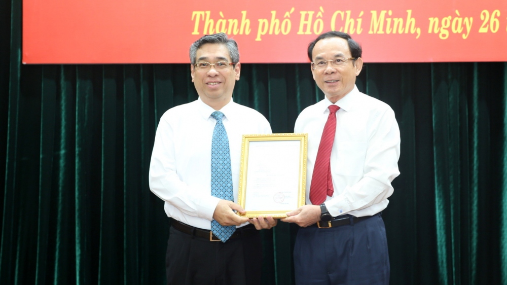 Ông Nguyễn Phước Lộc giữ chức Phó Bí thư Thành ủy TP.HCM - Ảnh 1.
