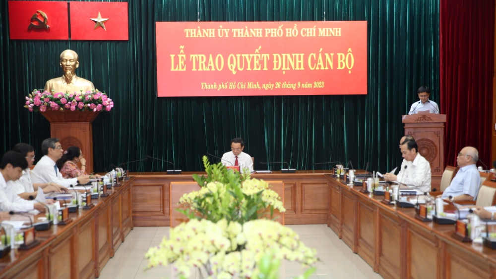 Ông Nguyễn Phước Lộc giữ chức Phó Bí thư Thành ủy TP.HCM - Ảnh 2.