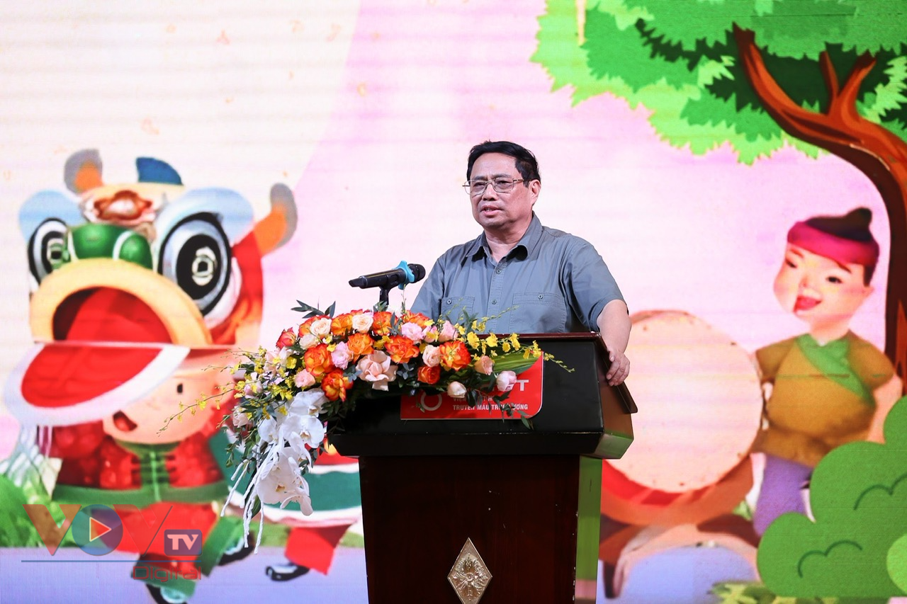 Thủ tướng Phạm Minh Chính dự Chương trình Vui Tết Trung thu - Nụ cười hồng - Ảnh 5.