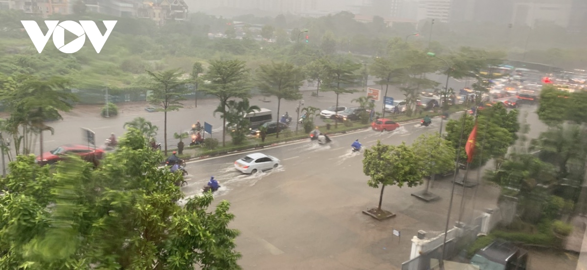 Khu vực nội thành Hà Nội có khả năng tiếp tục ngập úng do mưa lớn - Ảnh 1.