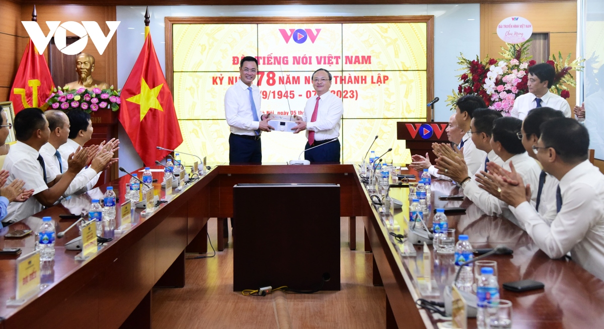 VOV và VTV tăng cường hợp tác, tuyên truyền giữa hai cơ quan báo chí chủ lực - Ảnh 4.