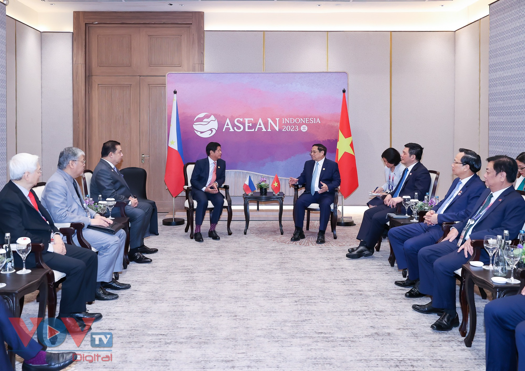 Thủ tướng Phạm Minh Chính hội kiến Tổng thống Philippines - Ảnh 3.
