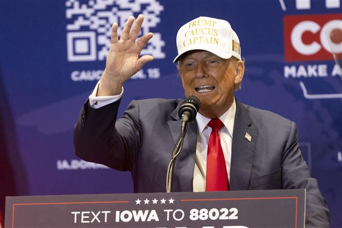 Lý do ông Trump thắng lớn ở Iowa và tín hiệu phát đi với các đối thủ- Ảnh 1.