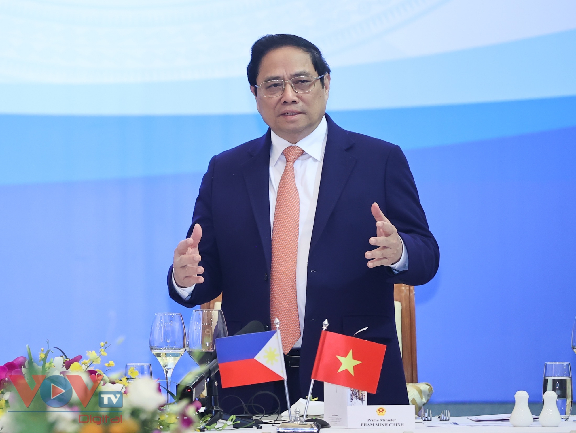 Thủ tướng Phạm Minh Chính và Tổng thống Philippines gặp gỡ các doanh nghiệp tiêu biểu hai nước- Ảnh 5.