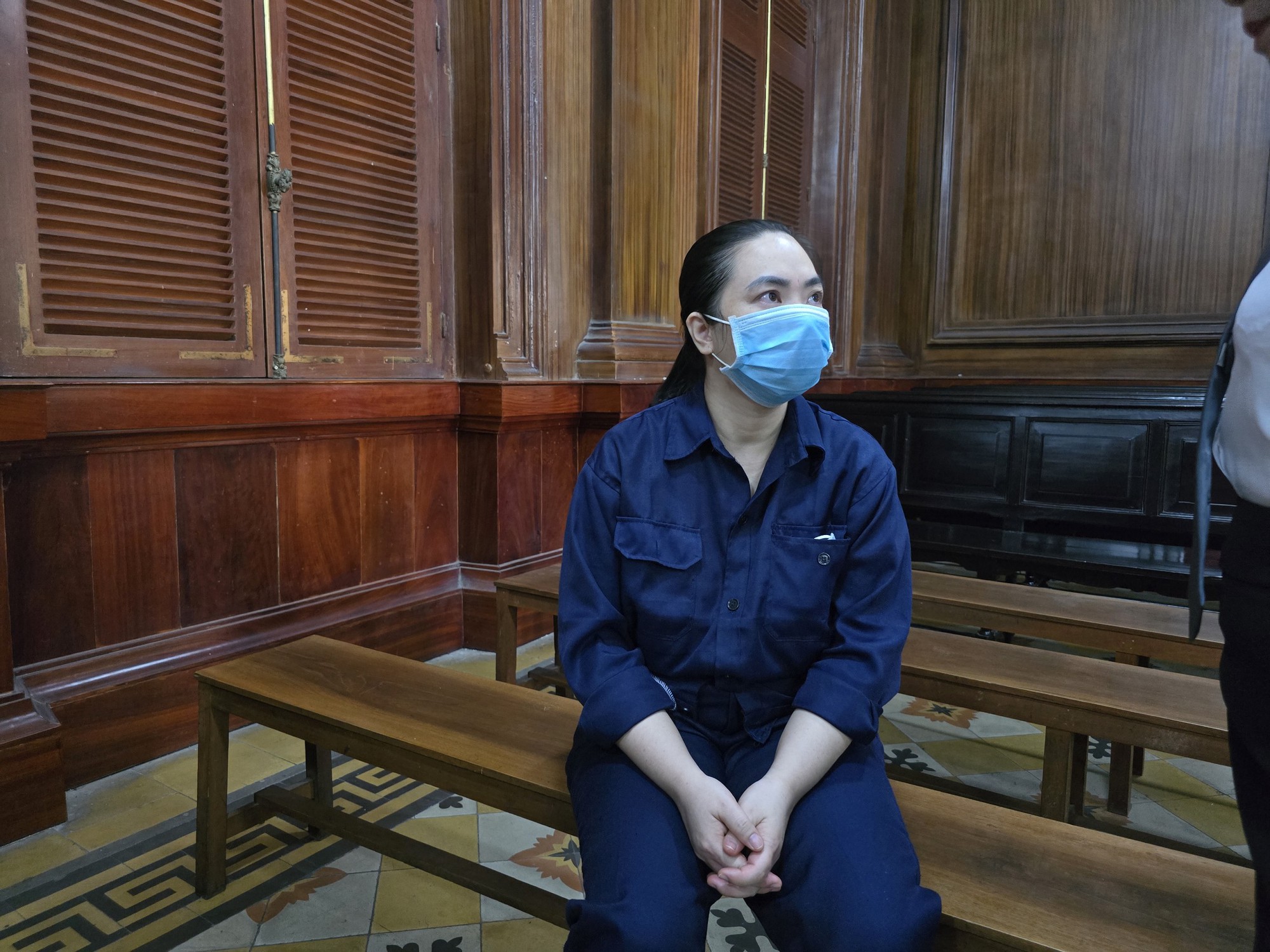 Bị cáo Nguyễn Ngọc Phượng bị tuyên phạt tù chung thân về tội “Giết người”. (Ảnh_ Tân Châu).jpg