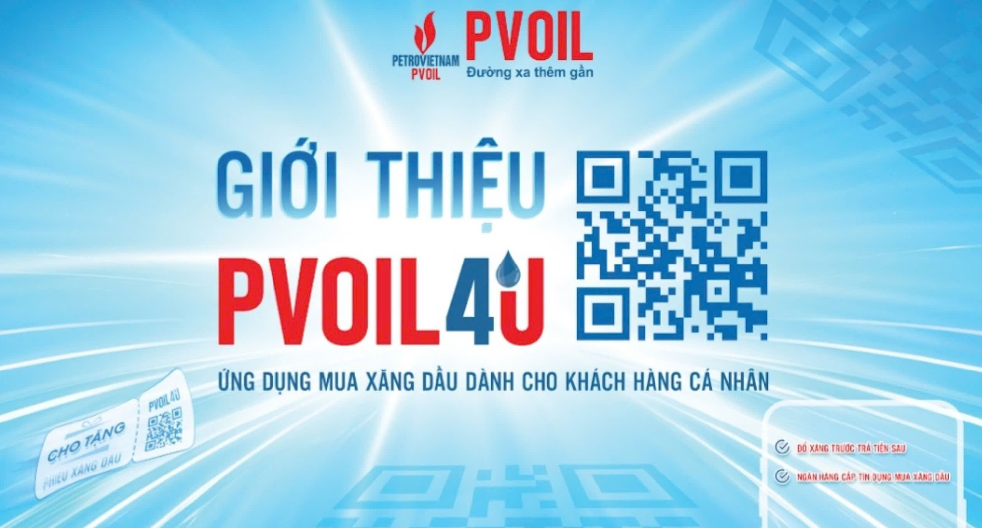 Ra mắt ứng dụng PVOIL 4U mua xăng trước trả tiền sau- Ảnh 2.