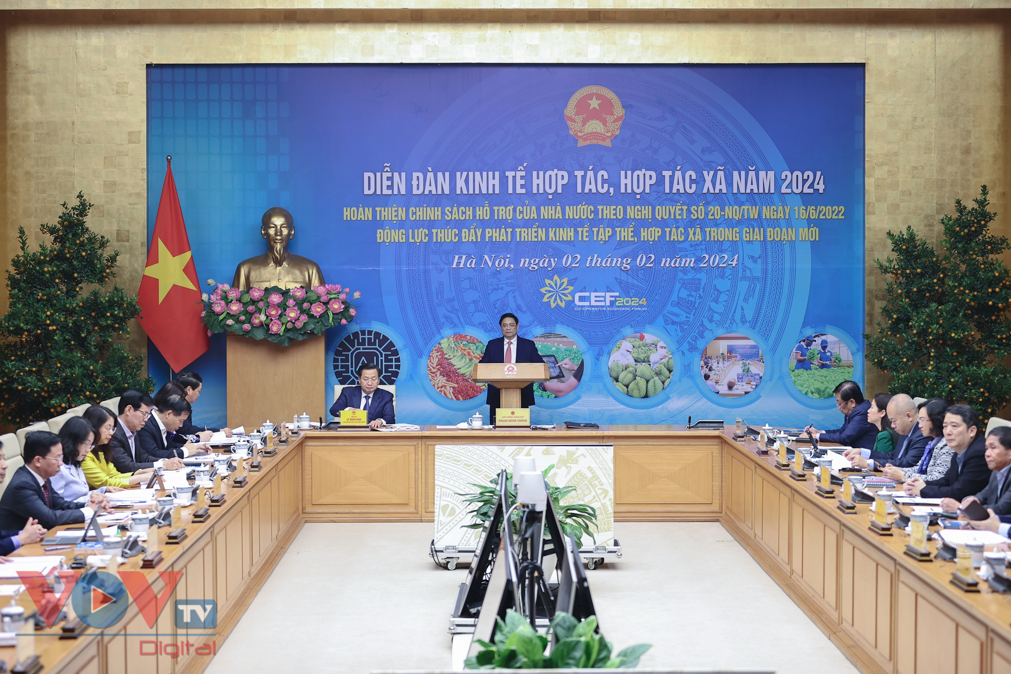Thủ tướng Phạm Minh Chính chủ trì Diễn đàn kinh tế hợp tác, hợp tác xã năm 2024- Ảnh 2.