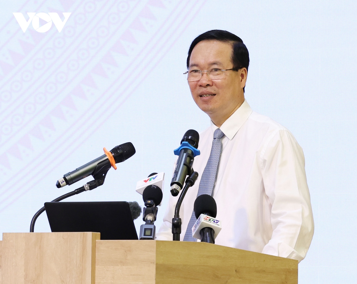 Chủ tịch nước Võ Văn Thưởng thăm Bệnh viện Nhi Đồng 1 TP. HCM- Ảnh 4.