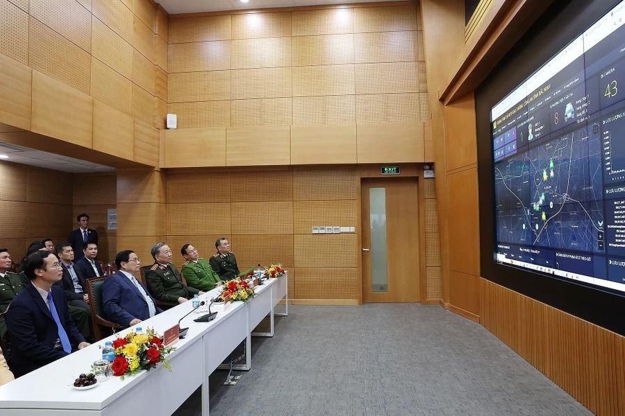 Thủ tướng Phạm Minh Chính thăm và chúc tết lực lượng Cảnh sát giao thông, Bộ Công an- Ảnh 3.