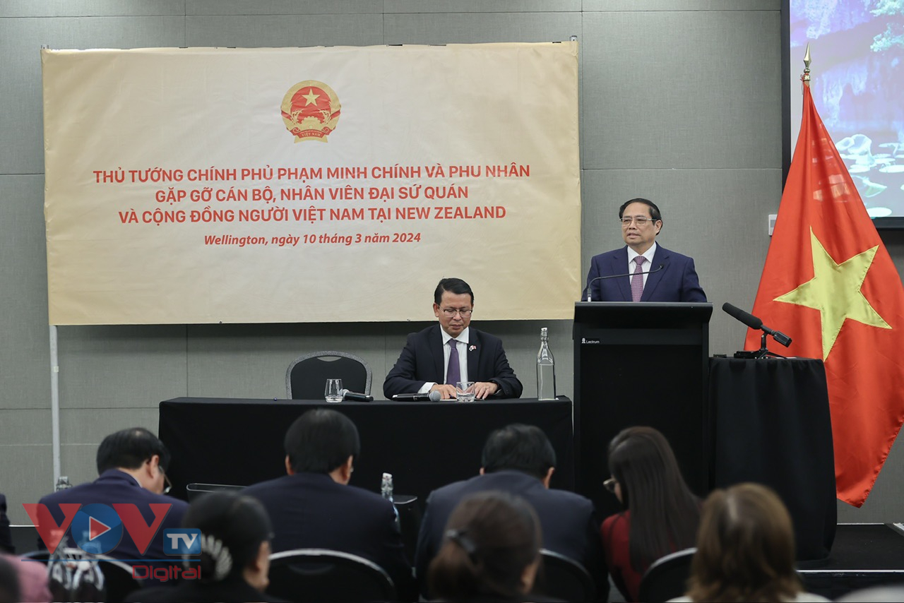 Thủ tướng Phạm Minh Chính gặp gỡ cộng đồng người Việt tại New Zealand- Ảnh 1.