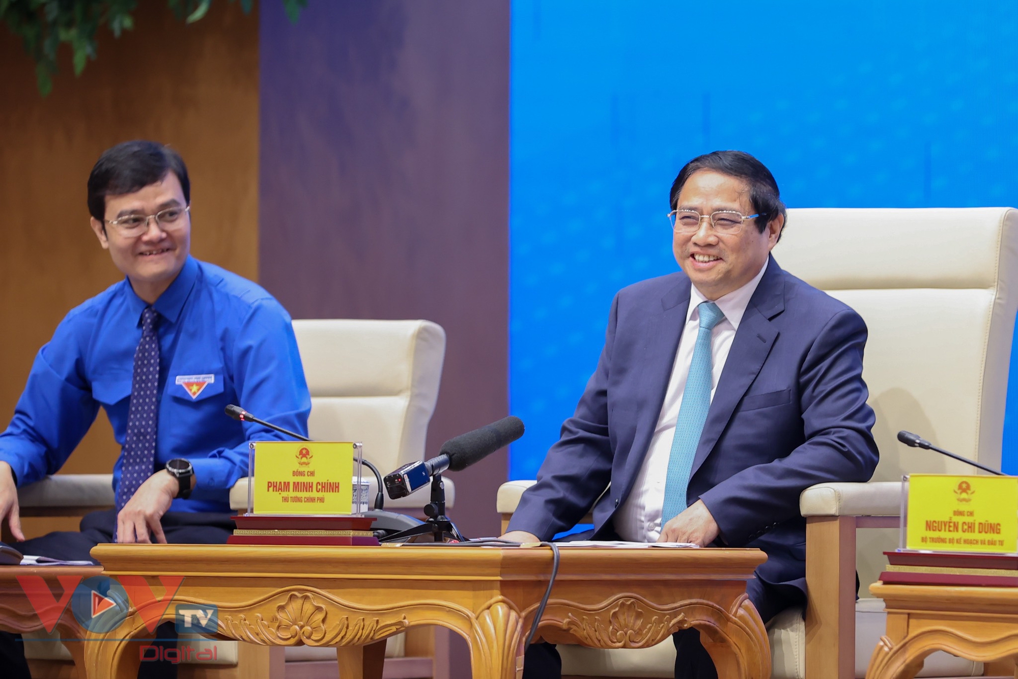 Thủ tướng Phạm Minh Chính đối thoại với thanh niên- Ảnh 4.