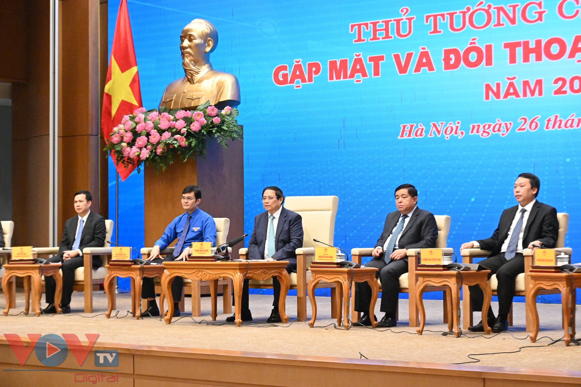 Thủ tướng Phạm Minh Chính đối thoại với thanh niên- Ảnh 8.