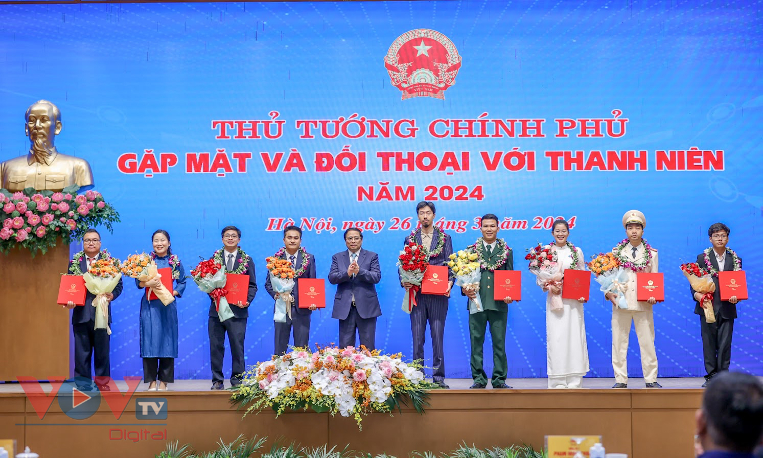 Thủ tướng Phạm Minh Chính đối thoại với thanh niên- Ảnh 9.