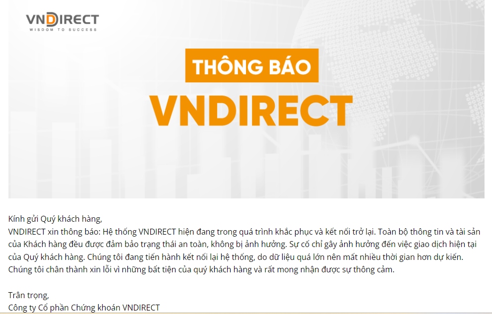 Sự cố VNDirect: Ai sẽ chịu trách nhiệm khi quyền lợi của nhà đầu tư bị thiệt hại- Ảnh 1.