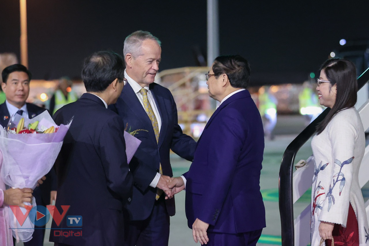 Thủ tướng Phạm Minh Chính và đoàn đại biểu cấp cao Việt Nam đến Melbourne- Ảnh 4.