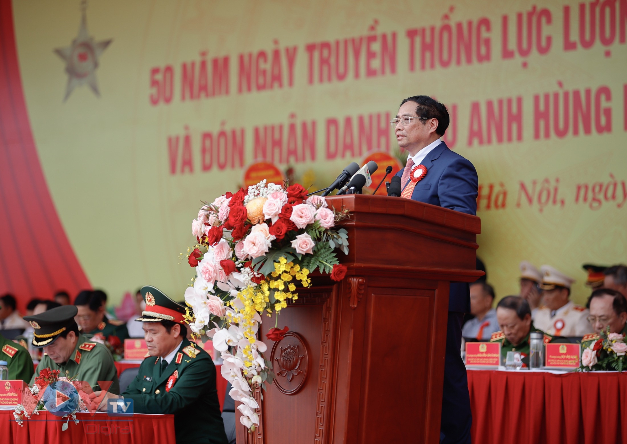 Thủ tướng Phạm Minh Chính dự lễ kỷ niệm 50 năm Ngày truyền thống lực lượng Cảnh sát Cơ động- Ảnh 5.