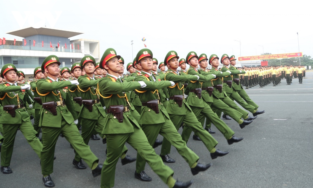 Hình ảnh ấn tượng trong Lễ kỷ niệm 50 năm ngày truyền thống lực lượng Cảnh sát cơ động- Ảnh 7.